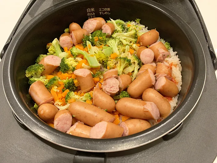 炊飯器の写真（撮影：grape編集部）