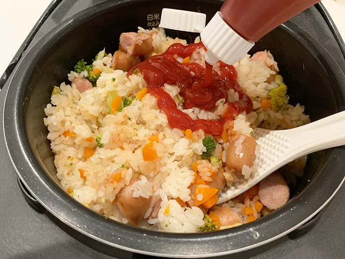 炊飯器の写真（撮影：grape編集部）