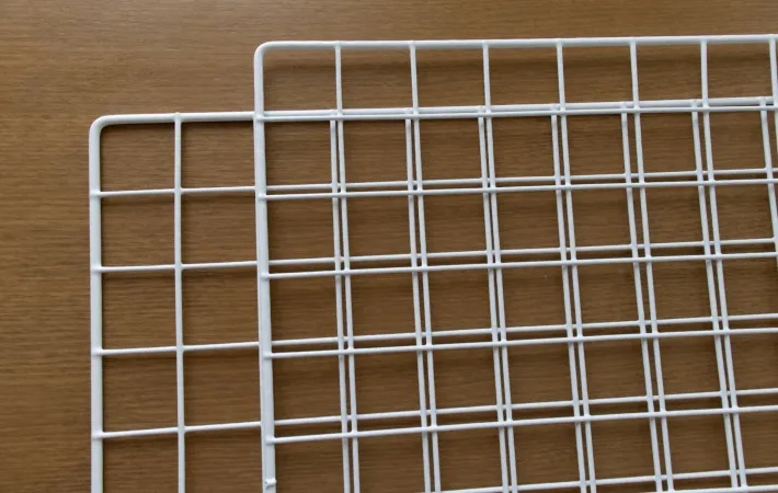 2枚のワイヤーネット