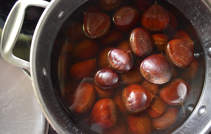 失敗しにくい！栗の茹で方