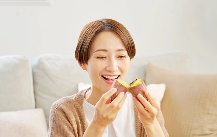 変色したさつまいもは食べられる？
