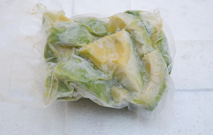 冷凍アボカドの解凍法