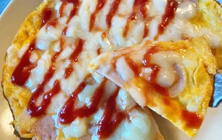 『ギョニソピザ』の完成写真（撮影：エニママ）