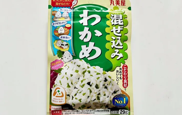混ぜ込みわかめの写真（撮影：エニママ）