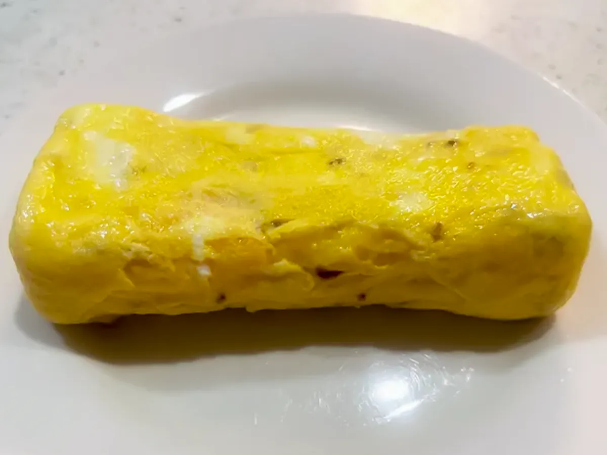 『プチプチごま卵焼き』の完成写真（撮影：エニママ）