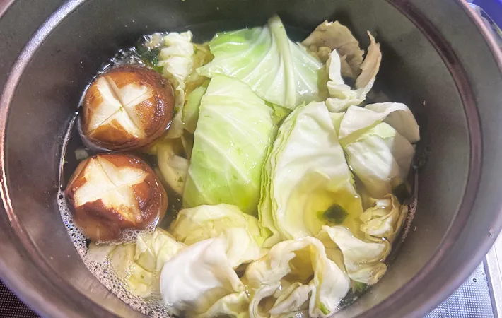 『たこ焼鍋』を作る写真（撮影：エニママ）