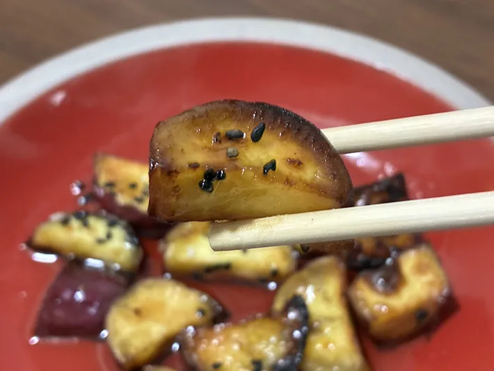 大学芋の写真（撮影：grape編集部）
