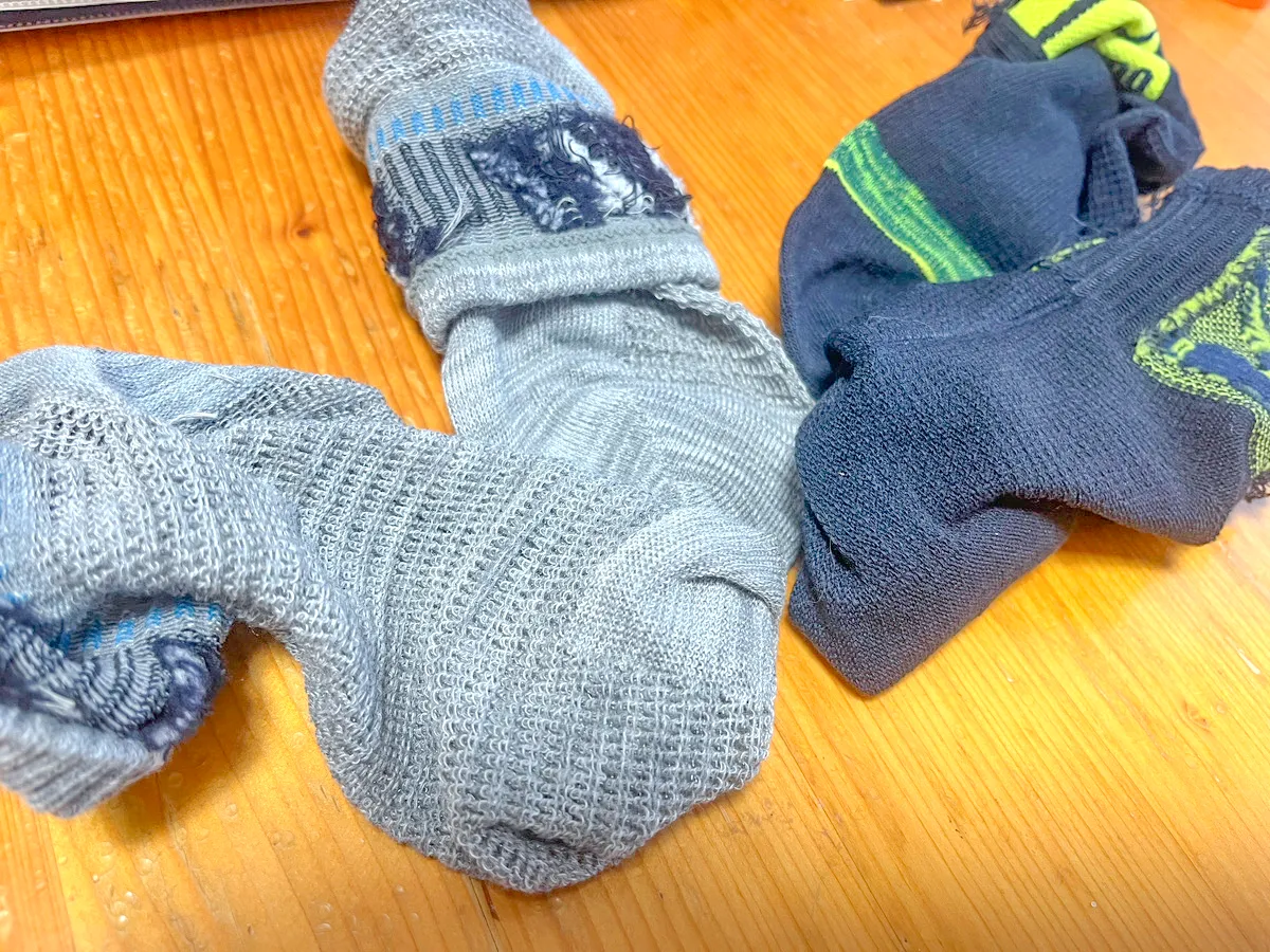 靴下の写真（撮影：grape編集部）