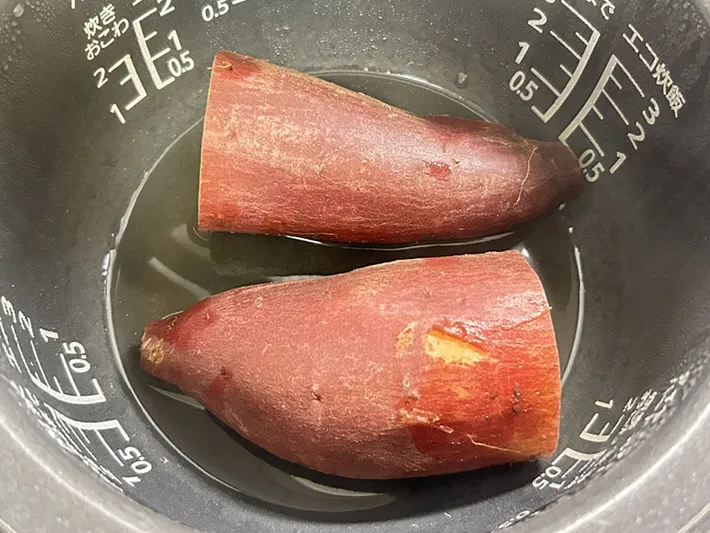 サツマイモの写真（撮影：grape編集部）