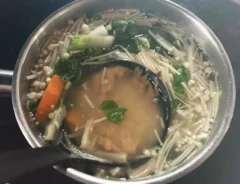 豆乳味噌汁の画像