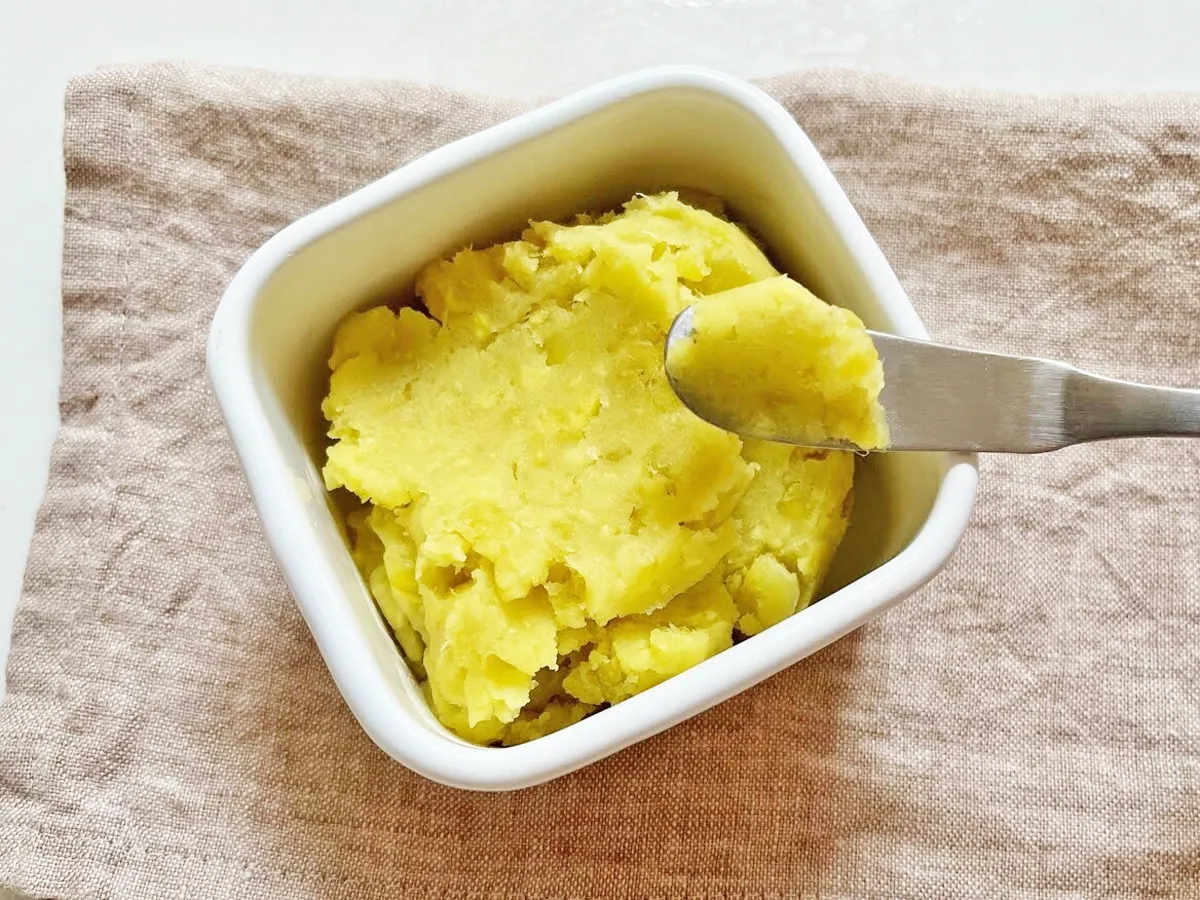 『サツマイモのバター』の完成写真（撮影：エニママ）