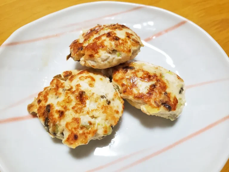 『塩昆布入りつくね』の完成写真（撮影：エニママ）