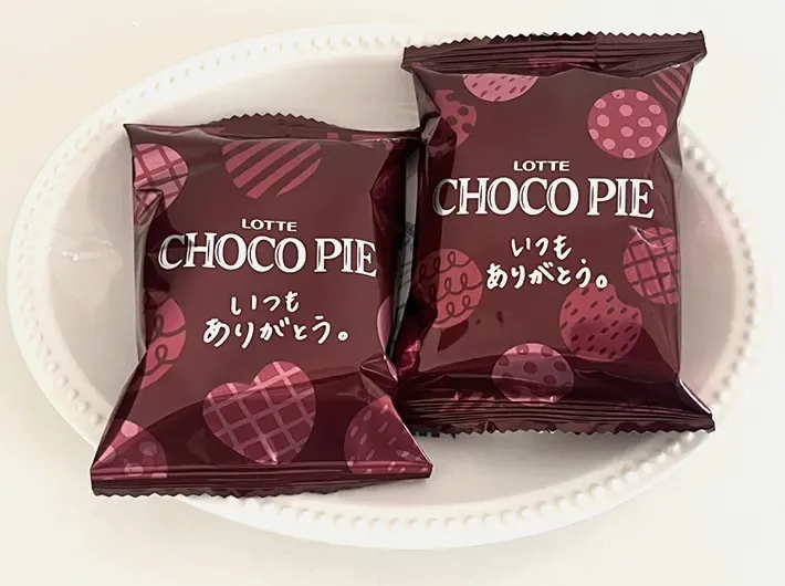 『チョコパイ＜アールグレイ香るミルクティー＞』の写真（撮影：grape編集部）