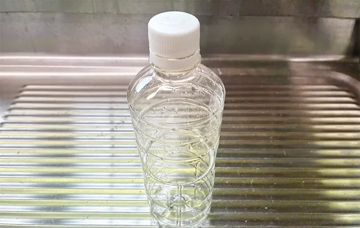 ペットボトルのライフハック（撮影：grape編集部）