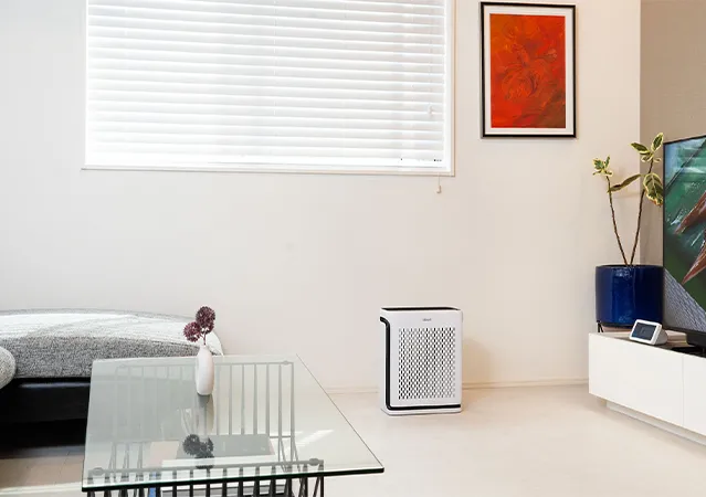 Levoit Vital 100S 空気清浄機の使用イメージ写真