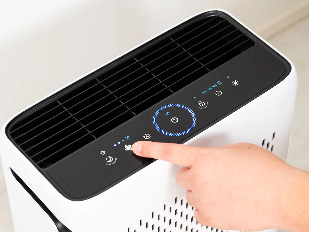 『Levoit Vital 100S 空気清浄機』の使用写真