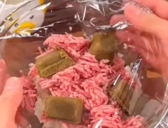 ひき肉とカレールーの写真