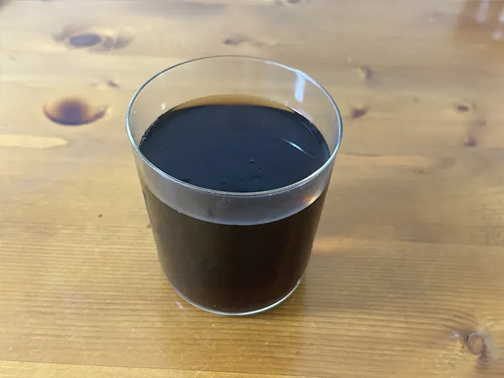 『麦茶ゼリー』の写真（撮影：grape編集部）