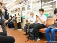 電車内の様子