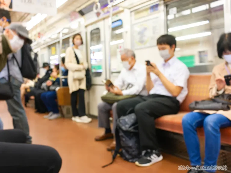 電車内の様子