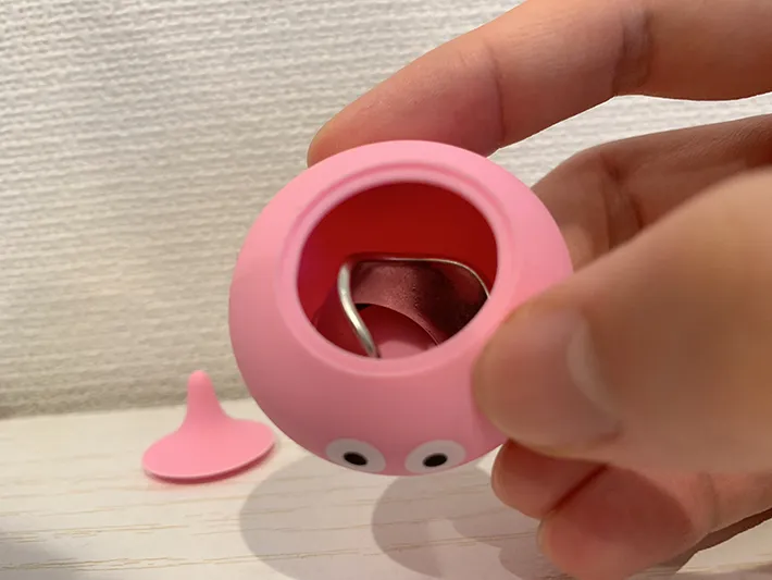 スライムのカプセルトイの写真（撮影：grape編集部）