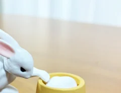 うさぎの餅つきんにくの写真（撮影:grape編集部）