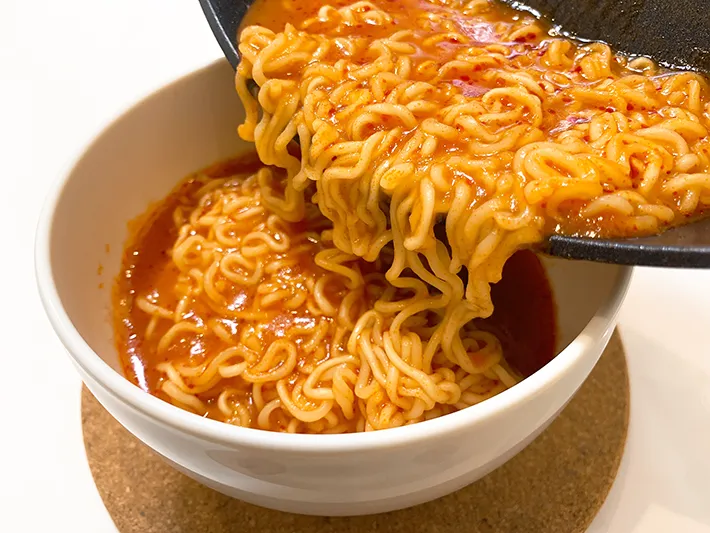 麺の写真（撮影：grape編集部）