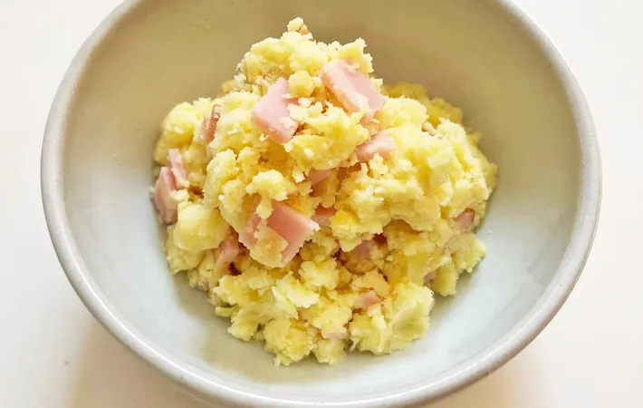 『サツマイモマッシュ』の完成写真（撮影：エニママ）