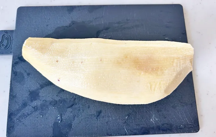 『春巻きスイートポテト』を作る写真（撮影：エニママ）