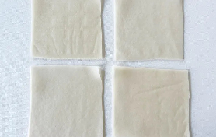 『春巻きスイートポテト』を作る写真（撮影：エニママ）