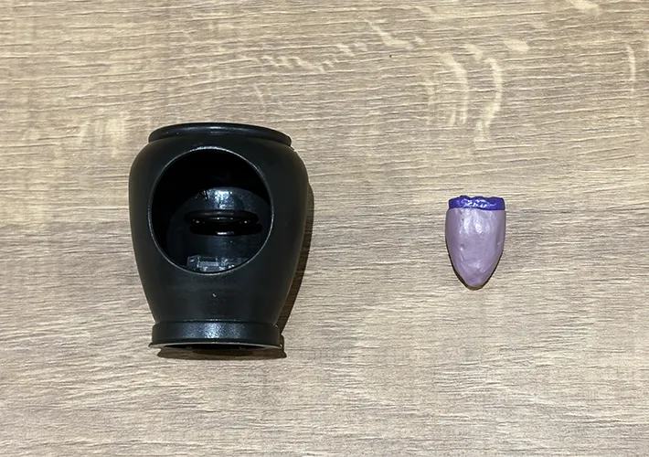 『石焼芋つぼ龕灯 (らいと)』 の画像（撮影：grape編集部）
