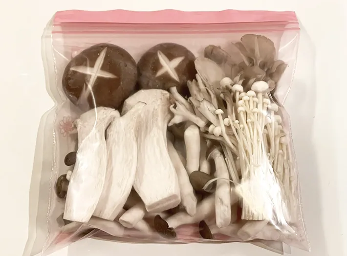 キノコの写真（撮影：grape編集部）