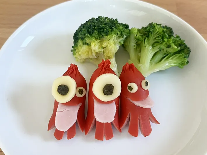 おばけウインナーの写真（撮影：grape編集部）