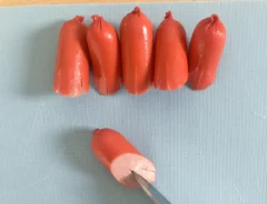 赤ウインナーの写真（撮影：grape編集部）