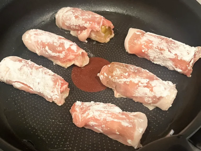 焼き芋の肉巻きの写真(撮影:grape編集部)