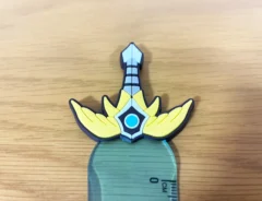 定規（ソード型）１２ｃｍ（撮影：grape編集部）