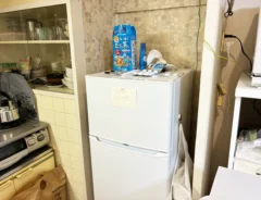 冷蔵庫に貼られた置手紙の写真（撮影：grape編集部）