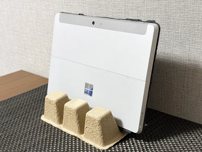 セリアの紙ポット角型・12個連結タイプの画像