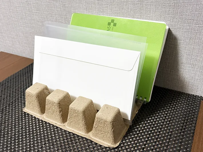 セリアの紙ポット角型・12個連結タイプの画像