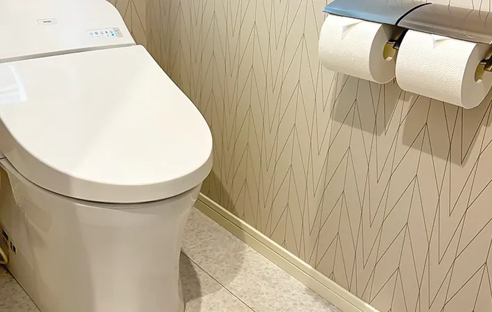 トイレの写真（撮影：Classy Life）