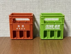 『ミニチュア　一升瓶ケース』の画像