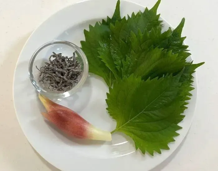 特製薬味の材料　撮影：grape編集部