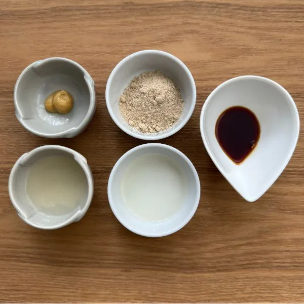 マリネ液の材料　撮影：grape編集部