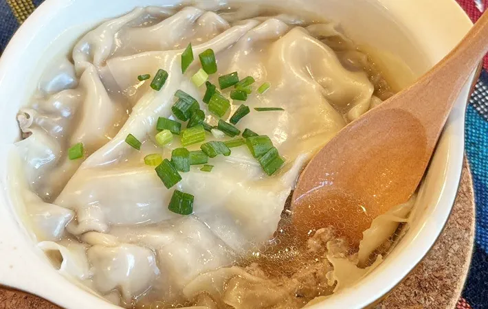 『グラタン皿で小籠包』の完成写真（撮影：キジカク）