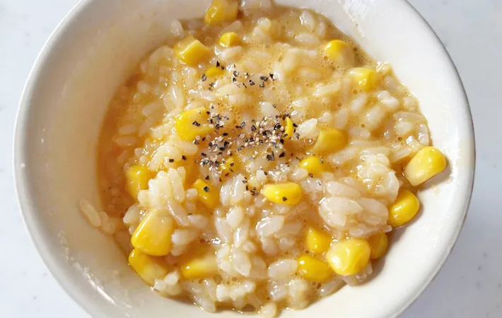 『黄金のTKGバタコ』の完成写真（撮影：エニママ）