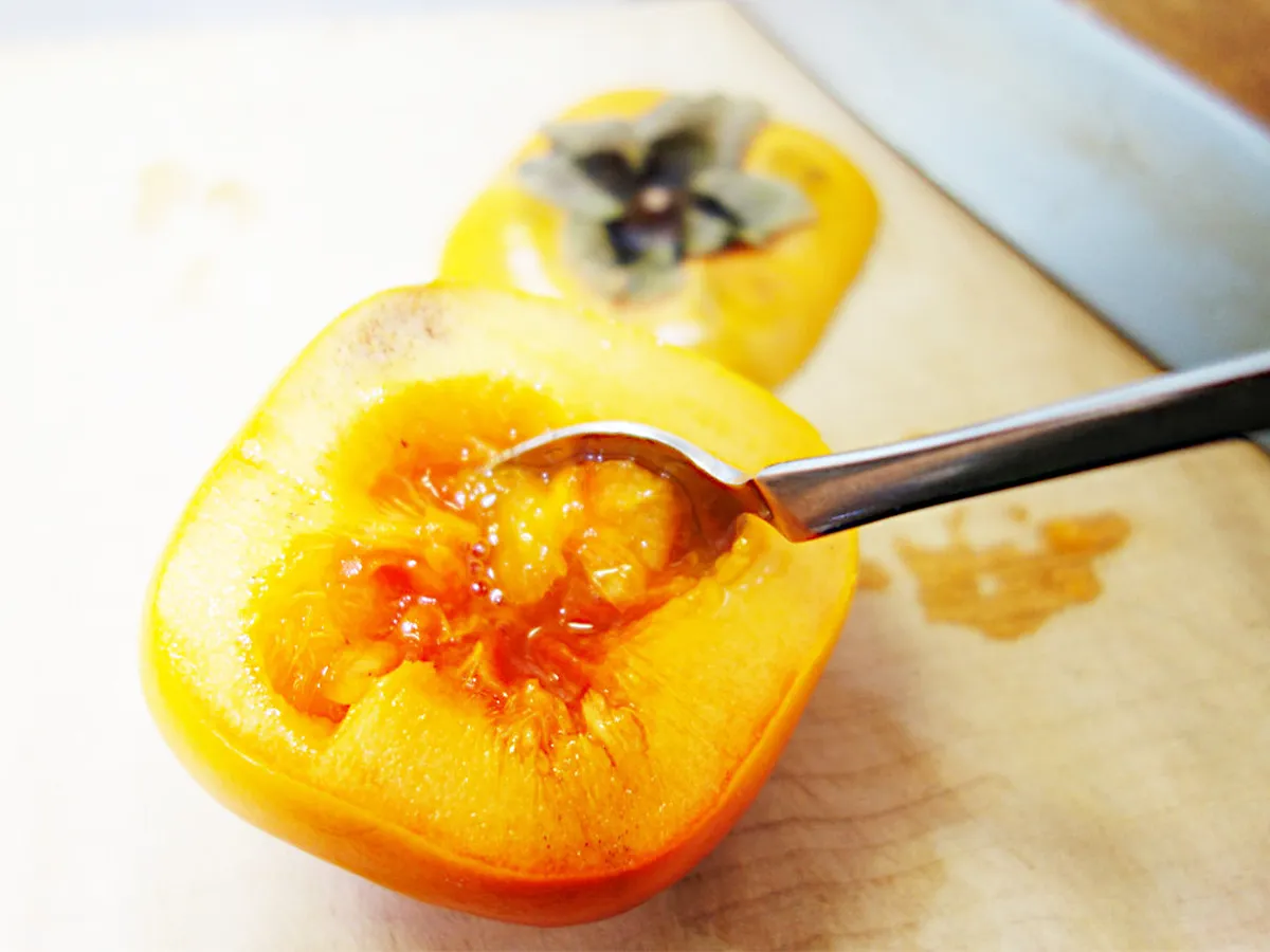 柿プリンの画像