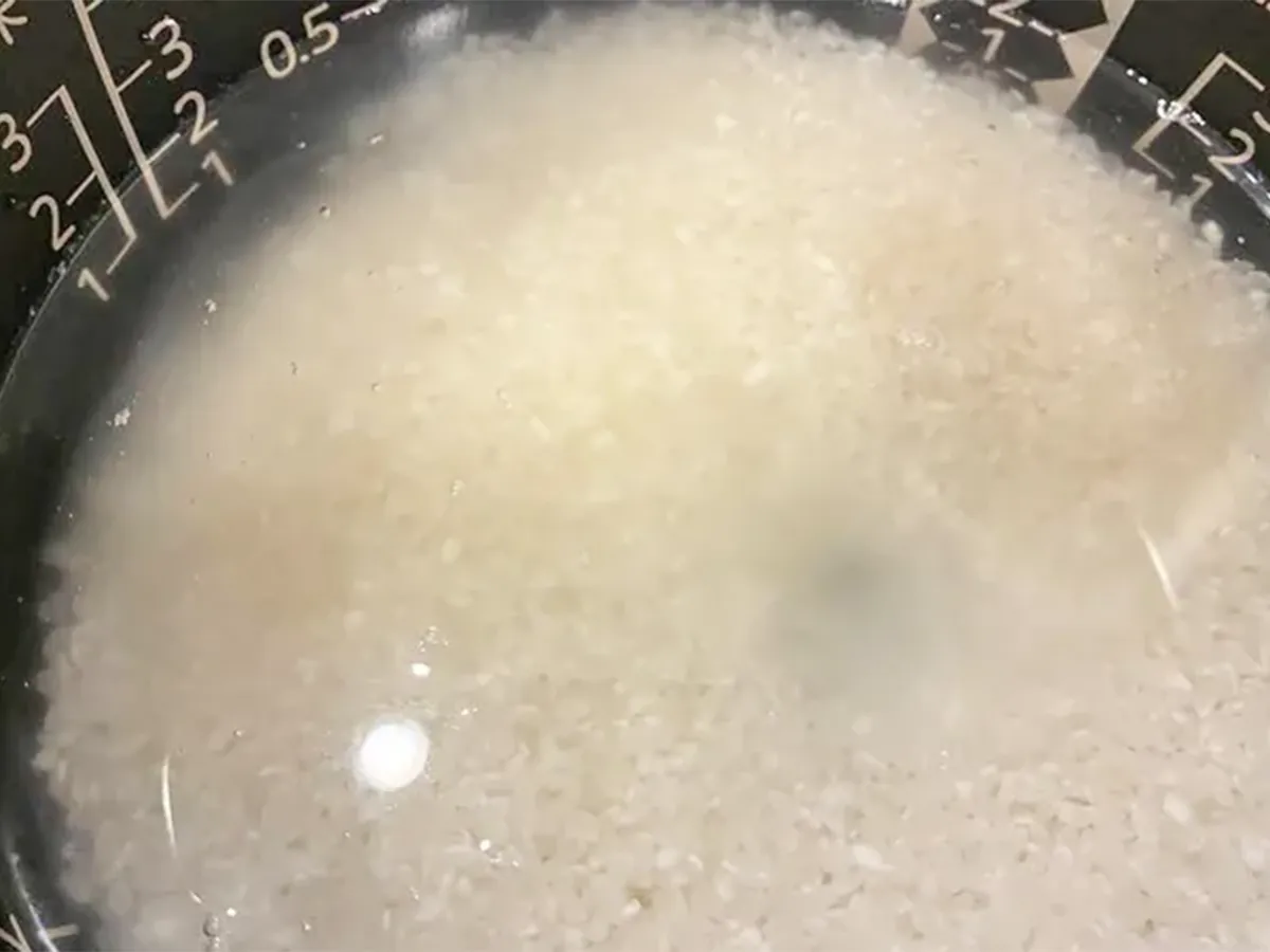 『海苔の炊き込みごはん』の作り方の写真