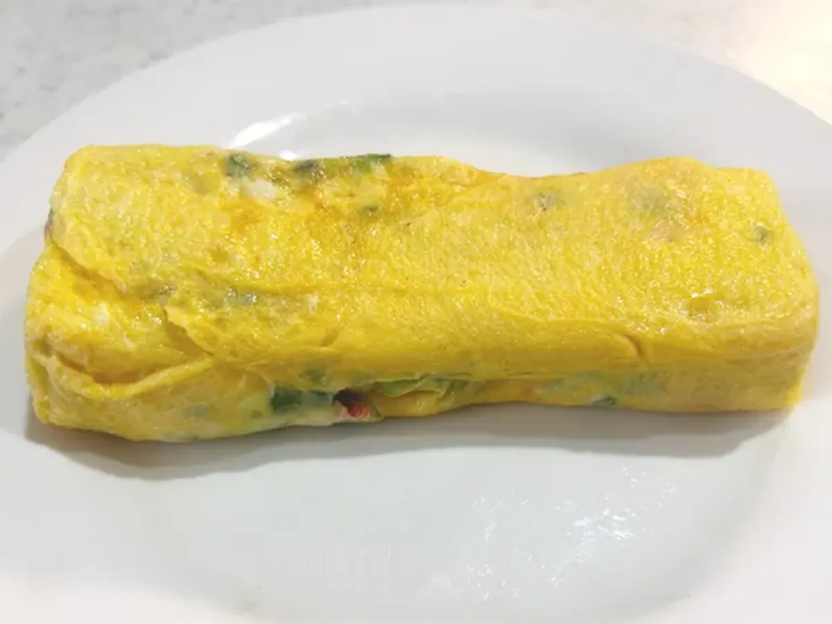 玉子焼きの写真（撮影：エニママ）