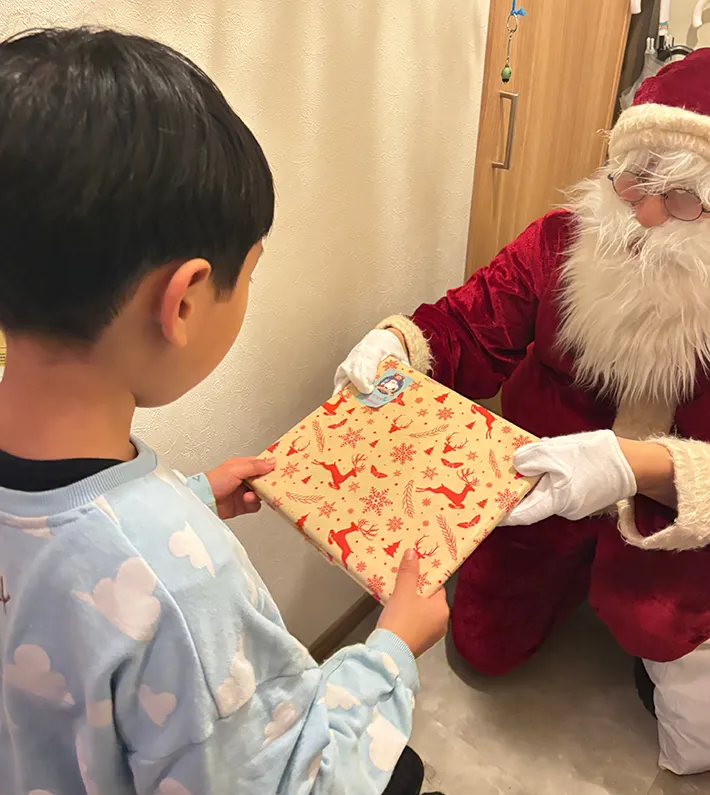 『ブックサンタ』活動の様子