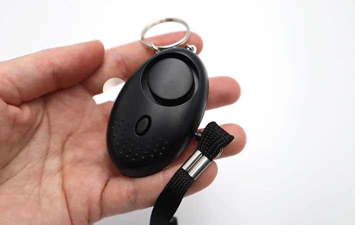 防犯ブザーの写真